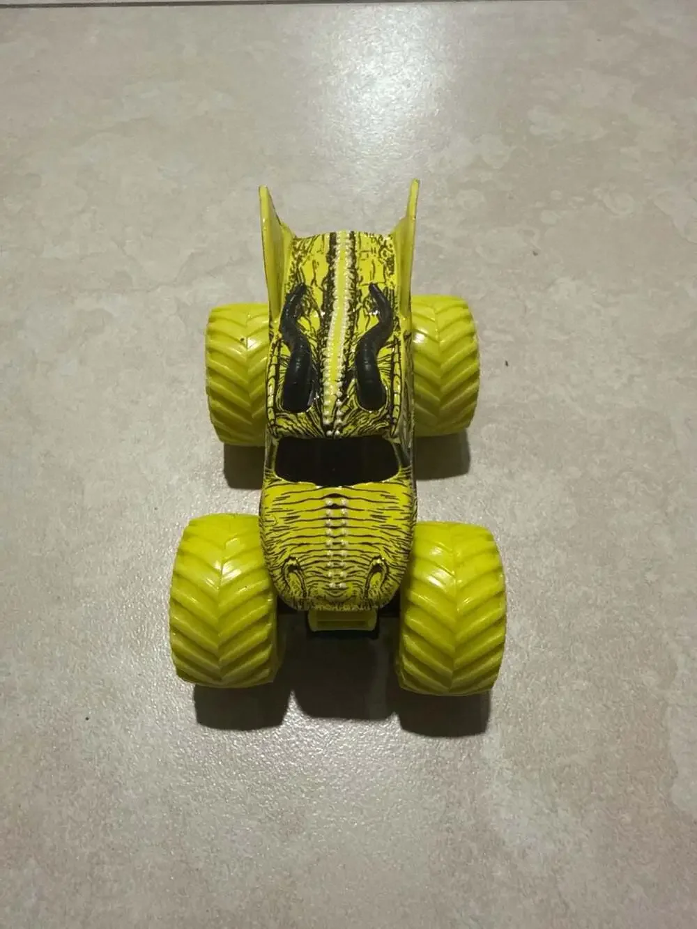 Monster Jam 2024 Series 36 Overcharged Dragon Yellow 1:64 Scale Monster Truck